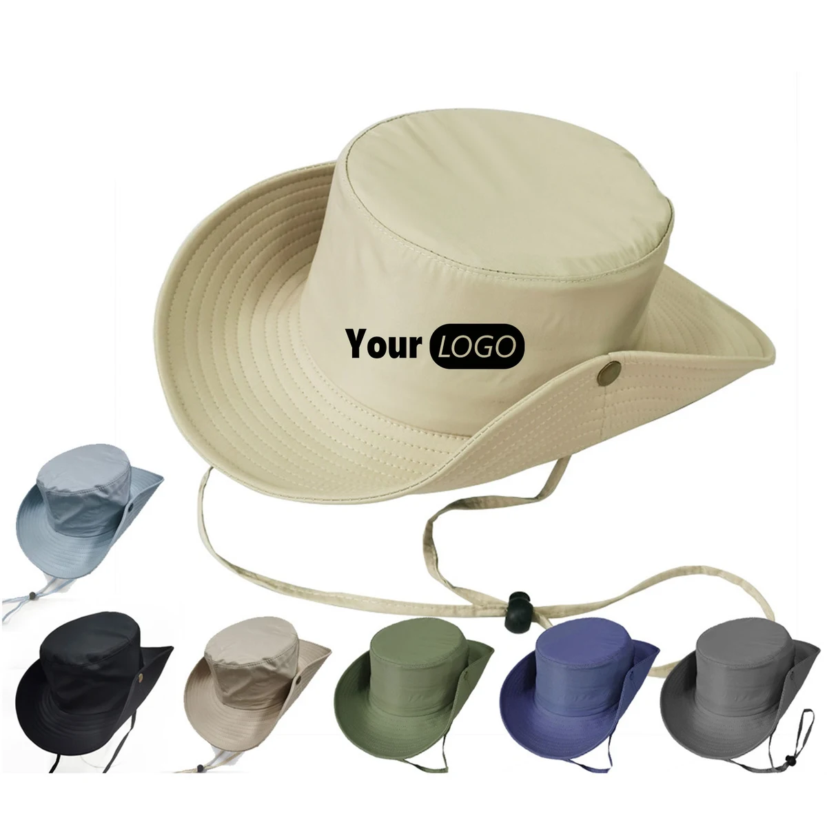 Foldable Fisherman's Hat With Large Eaves 1