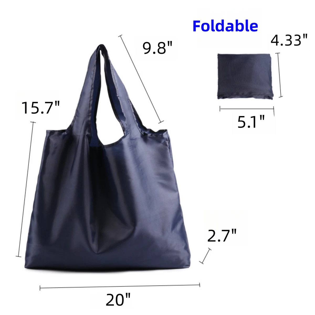 Folding Reusable Grocery Bags 1