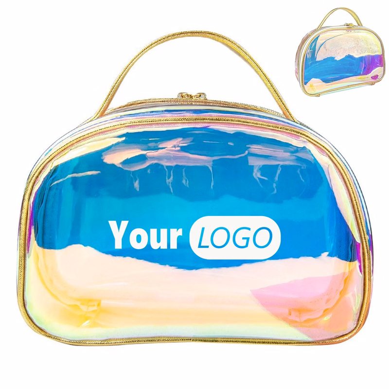 Handheld Portable Zipper Cosmetic Bag