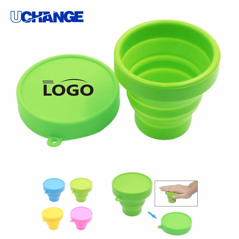 Foldable Silicone Water Cup Container for Travel