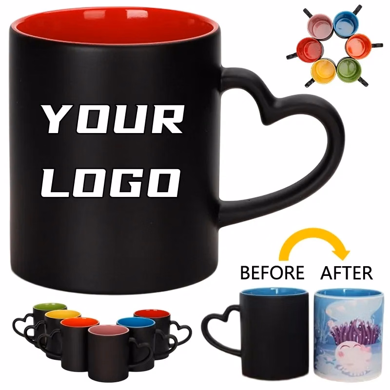 11 oz Color Changing Two-Tone Ceramic Mug