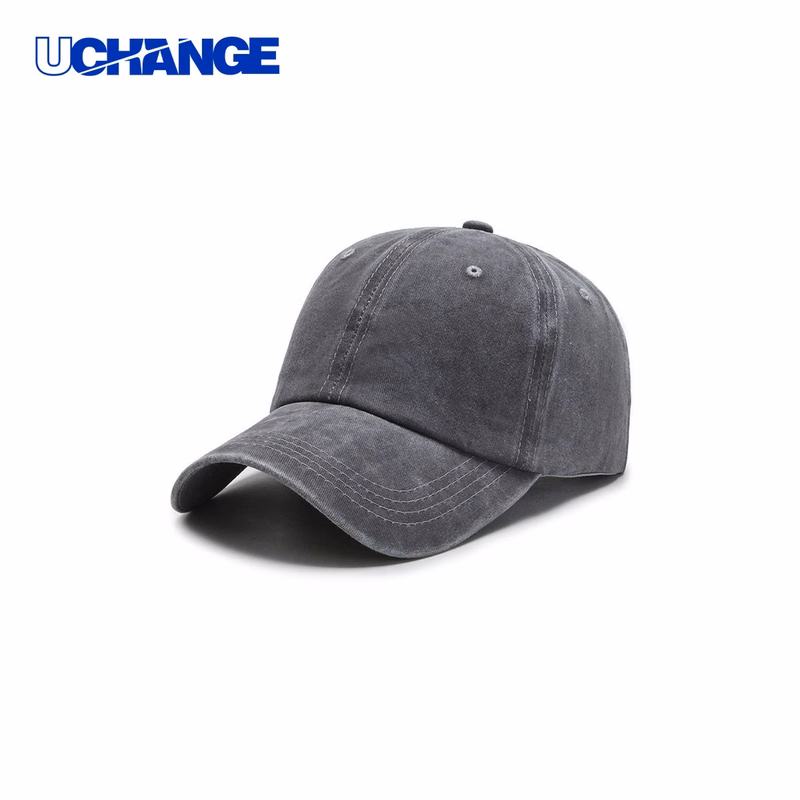 Cotton Adjustable Baseball Cap Headwear with Metal Buckle