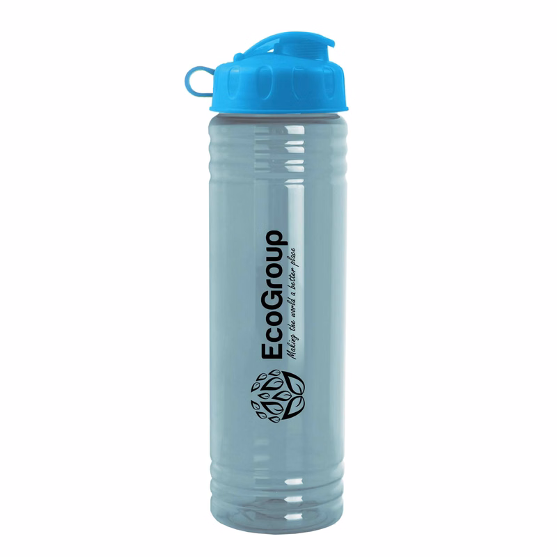 24 oz. Slim Fit UpCycle RPET Bottle with Flip
