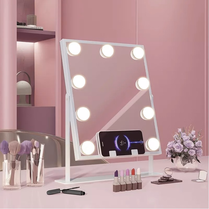 Wireless Charging Makeup Mirror