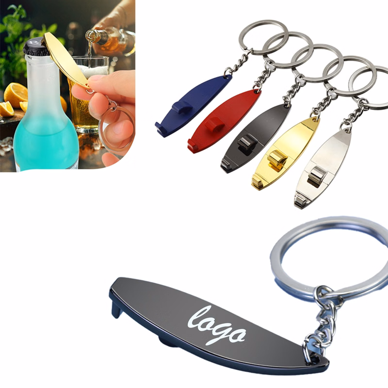 Surfboard-Shaped Keychain