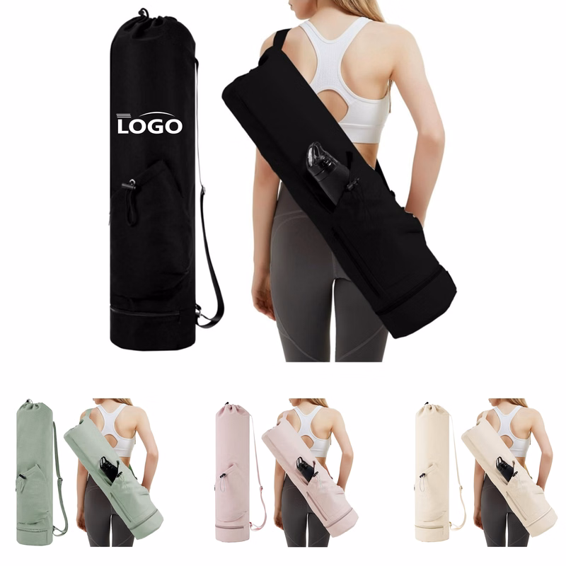 Multi-Purpose Yoga Mat Bag with Adjustable Shoulder Strap