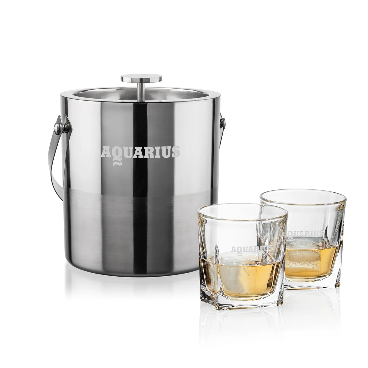 Catania Ice Bucket & Riddell On-the-Rocks Set 1