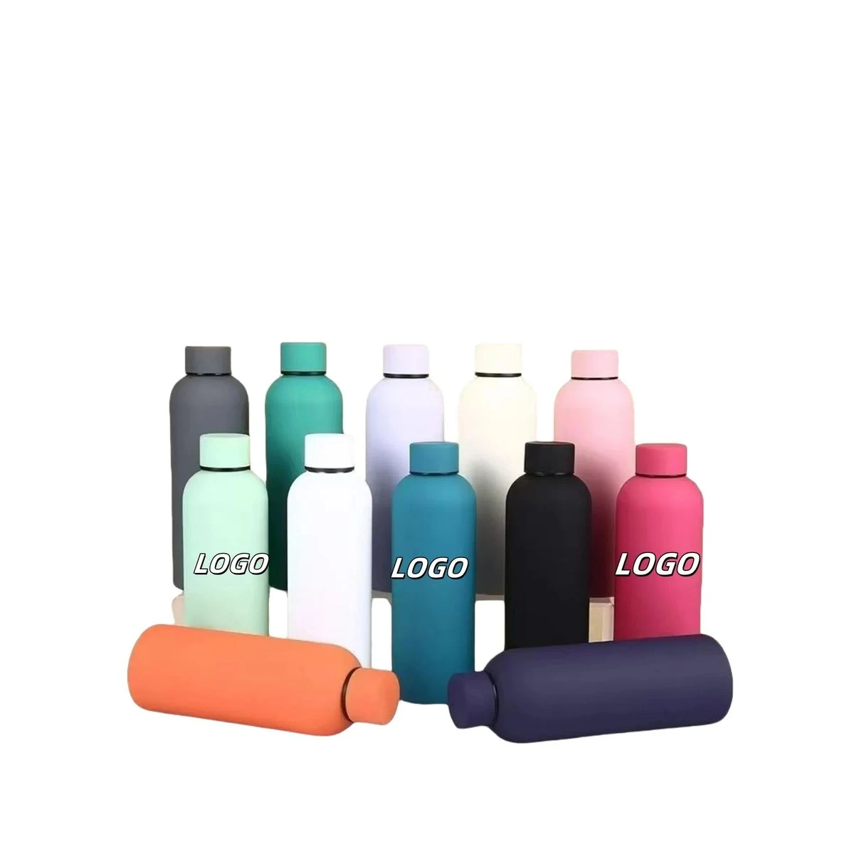 American - style Small - mouth Vacuum Insulated Bottle, custom water bottle with logo imprint 1