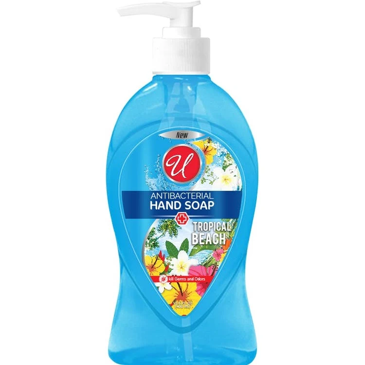 Antibacterial Hand Soap - Tropical Beach 13.5 oz 1