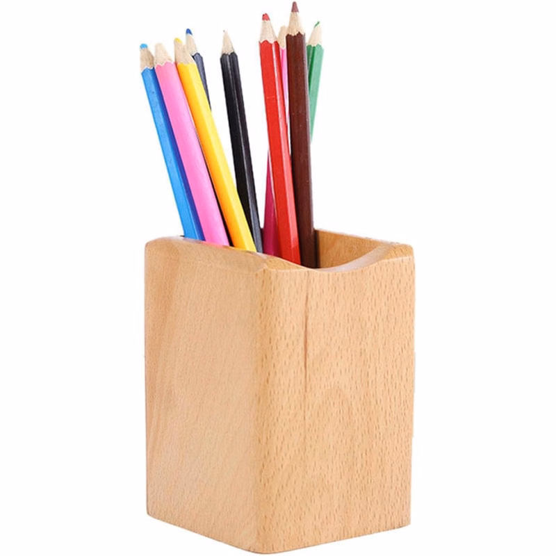 Wood Pen Pencil Holder