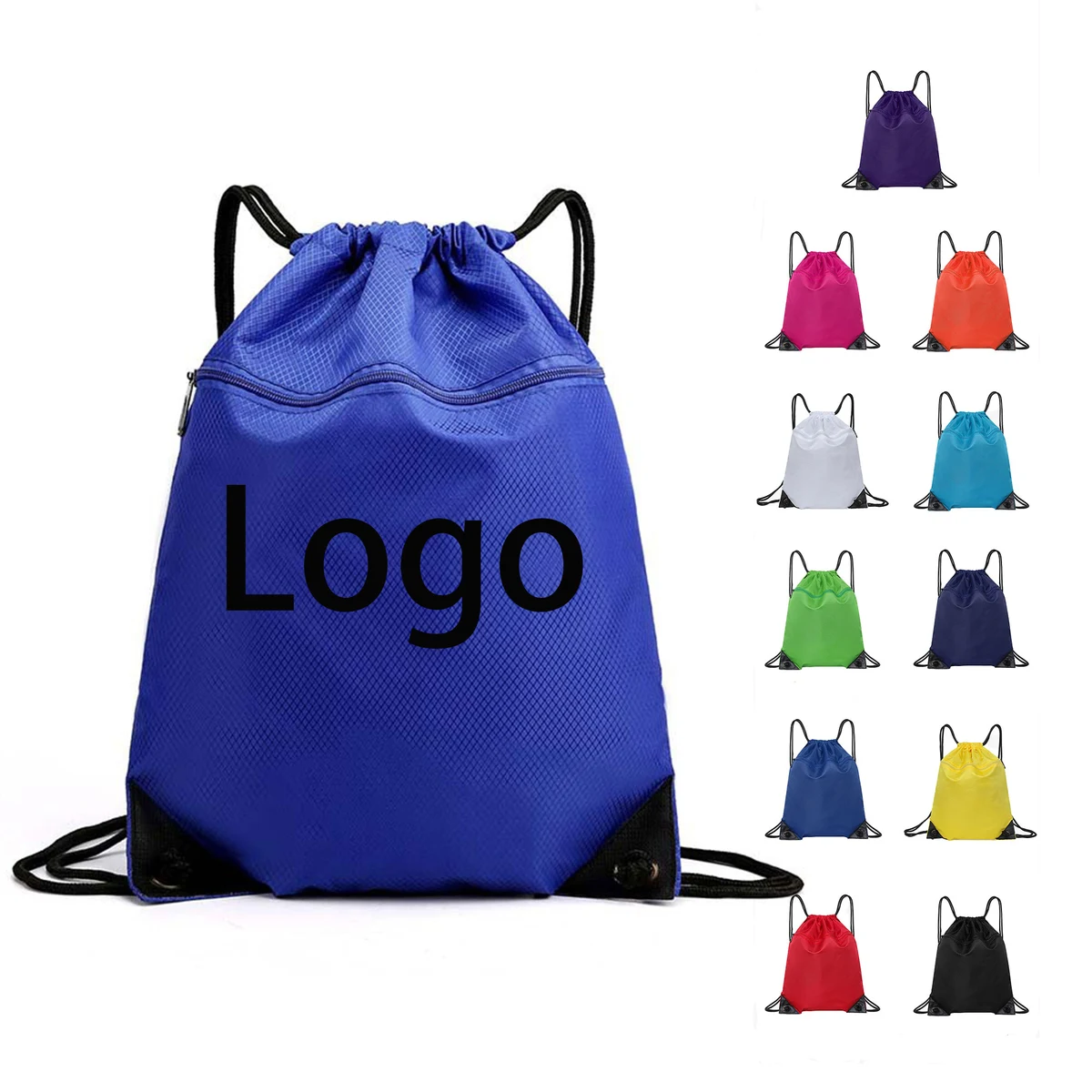 Oxford Fabric Daily Drawstring Backpack 1