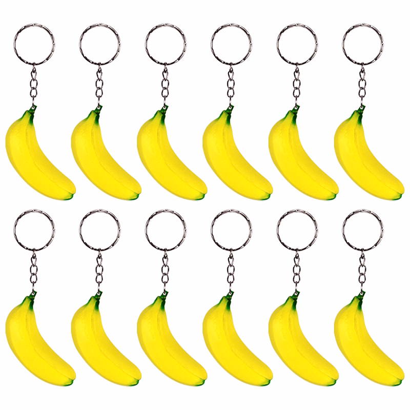 Combo Banana Keychain Stress Reliever