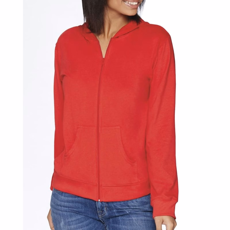 Next Level Apparel Adult Sueded Full-Zip Hoody