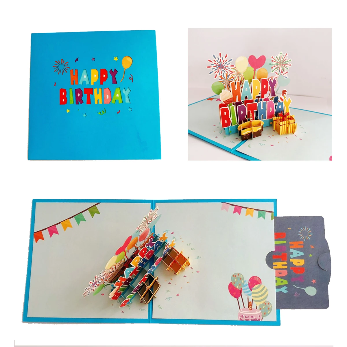 3D Birthday Custom Greeting Cards 1
