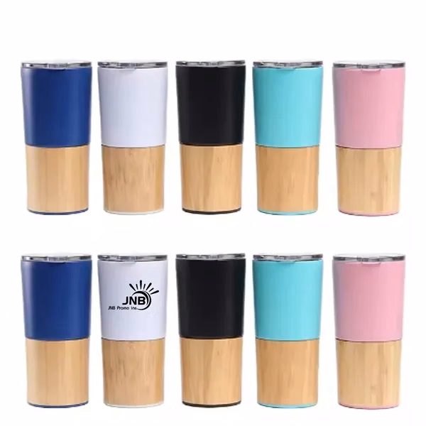 20 Oz Bamboo Tumbler with Vacuum Insulation