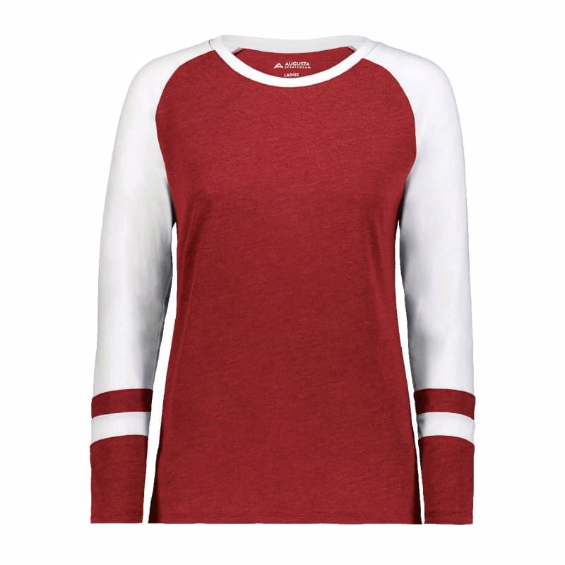 Augusta Sportswear Women's Triblend Fanatic 2.0 Long Sleeve T-Shirt - 2917