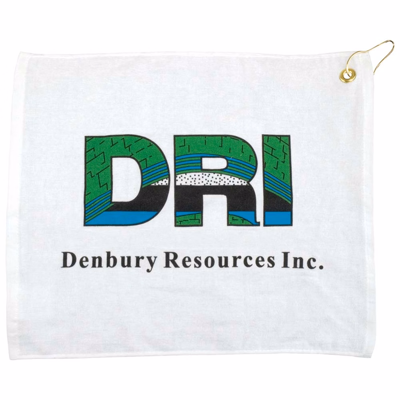 Terry Hemmed Golf Towel 15" x 18"
