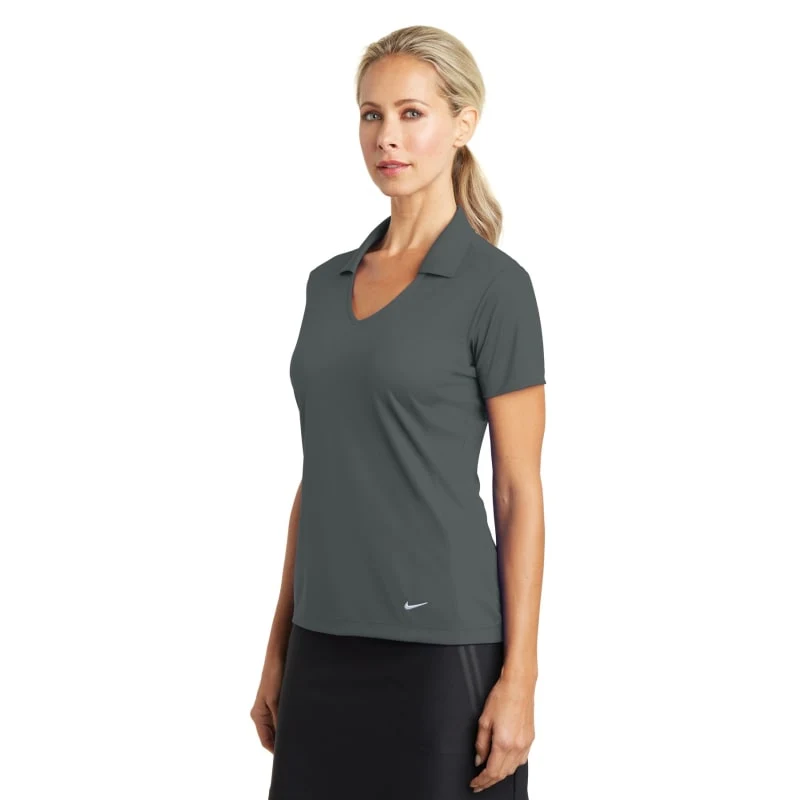 Nike Women's Dri-FIT Vertical Mesh Polo. 1