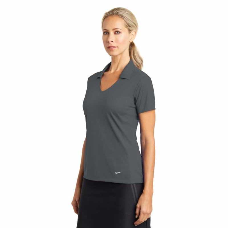 Nike Women's Dri-FIT Vertical Mesh Polo.