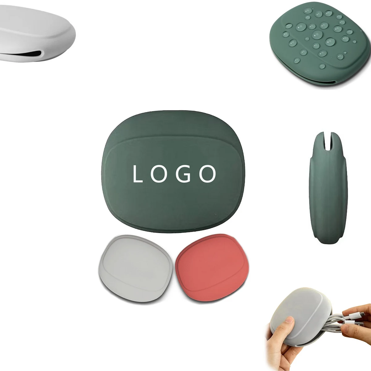 Portable Silicone Headphone Organizer 1