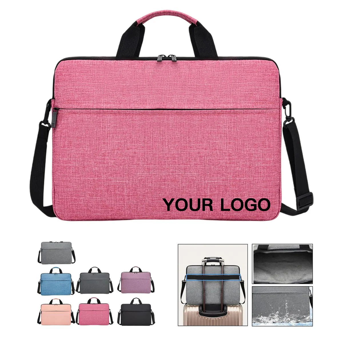 Durable Travel Laptop Bag Fits 15.6 Inch Computer 1