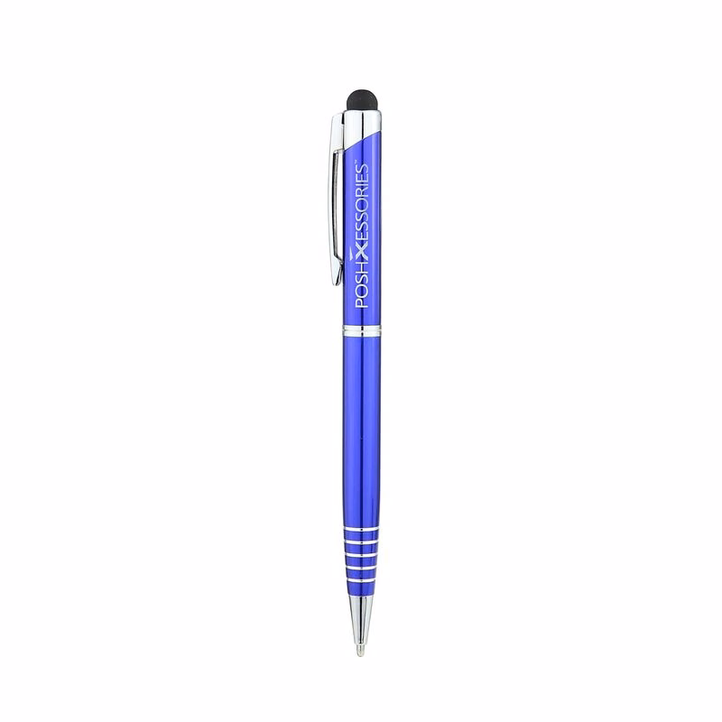 Oceanside Ballpoint Twist Stylus Pen (Blue)