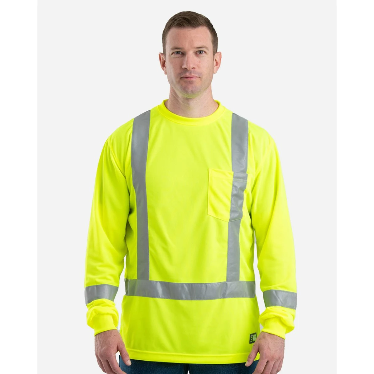 Men's Tall Hi-Vis Class 3 Performance T-Shirt - HVK013T 1