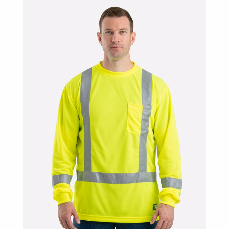 Men's Tall Hi-Vis Class 3 Performance T-Shirt - HVK013T