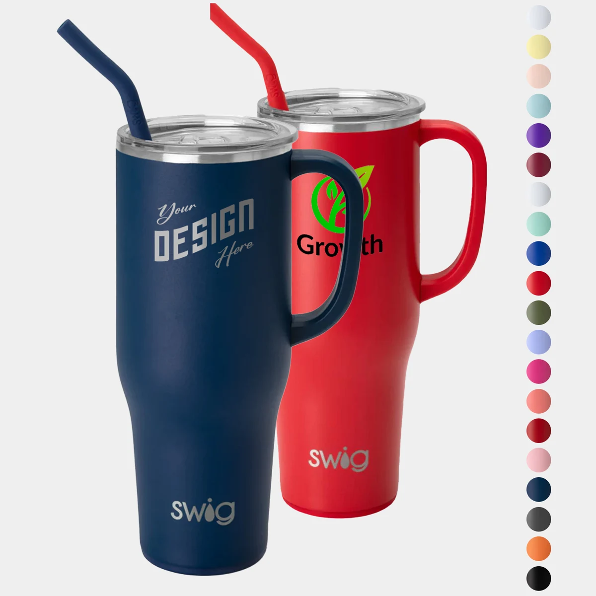 40 oz SWIG® Stainless Steel Insulated Mega Tumbler Mug 1