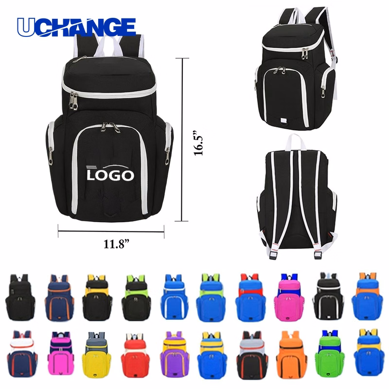 Custom Backpack with Shoe and Ball Compartment