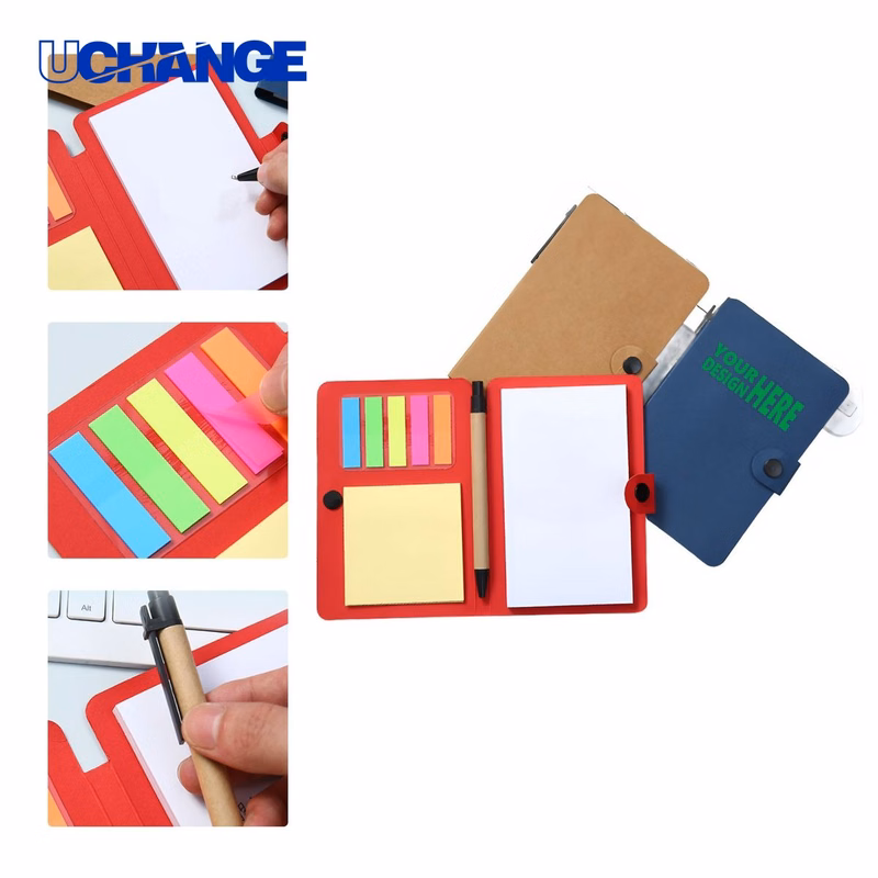 Custom Sticky Note and Notebook Set for Offices