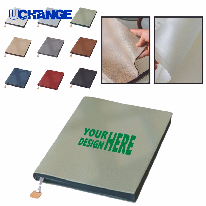 B5 PU Lychee Print Leather Notebook