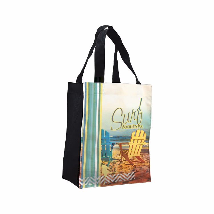 Small Vibrant Color Cotton Tote