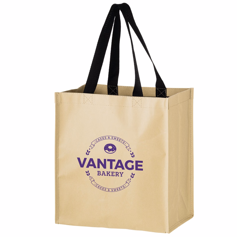 Paper over Non-Woven Hybrid Tote