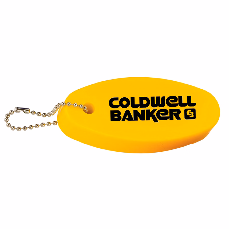 Floating Oval Key Tag