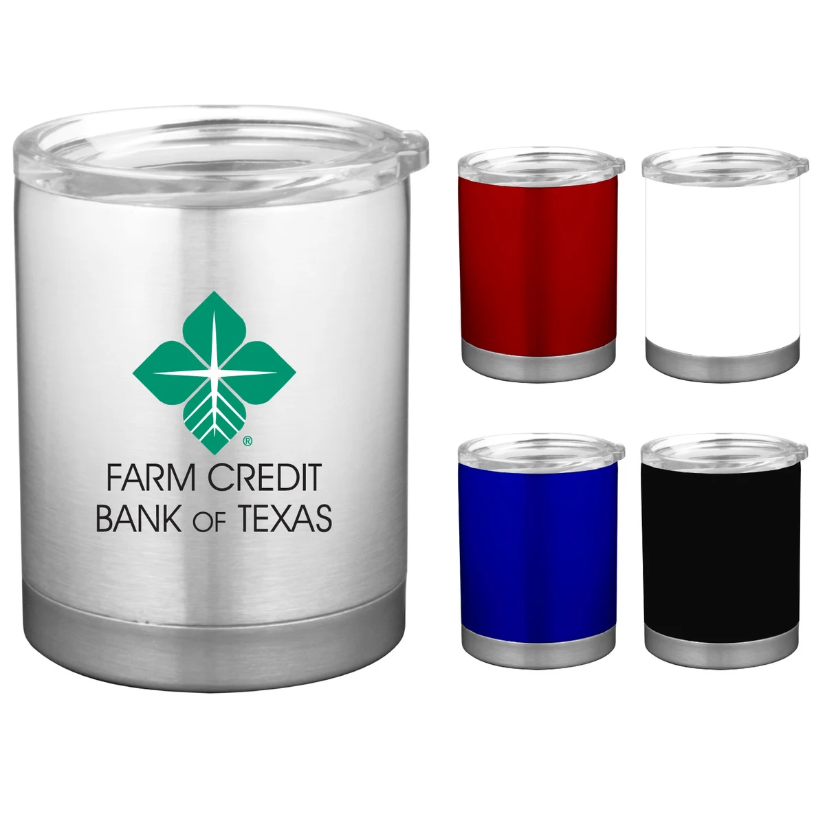 12 oz. Stainless Steel Mug with Lid 1