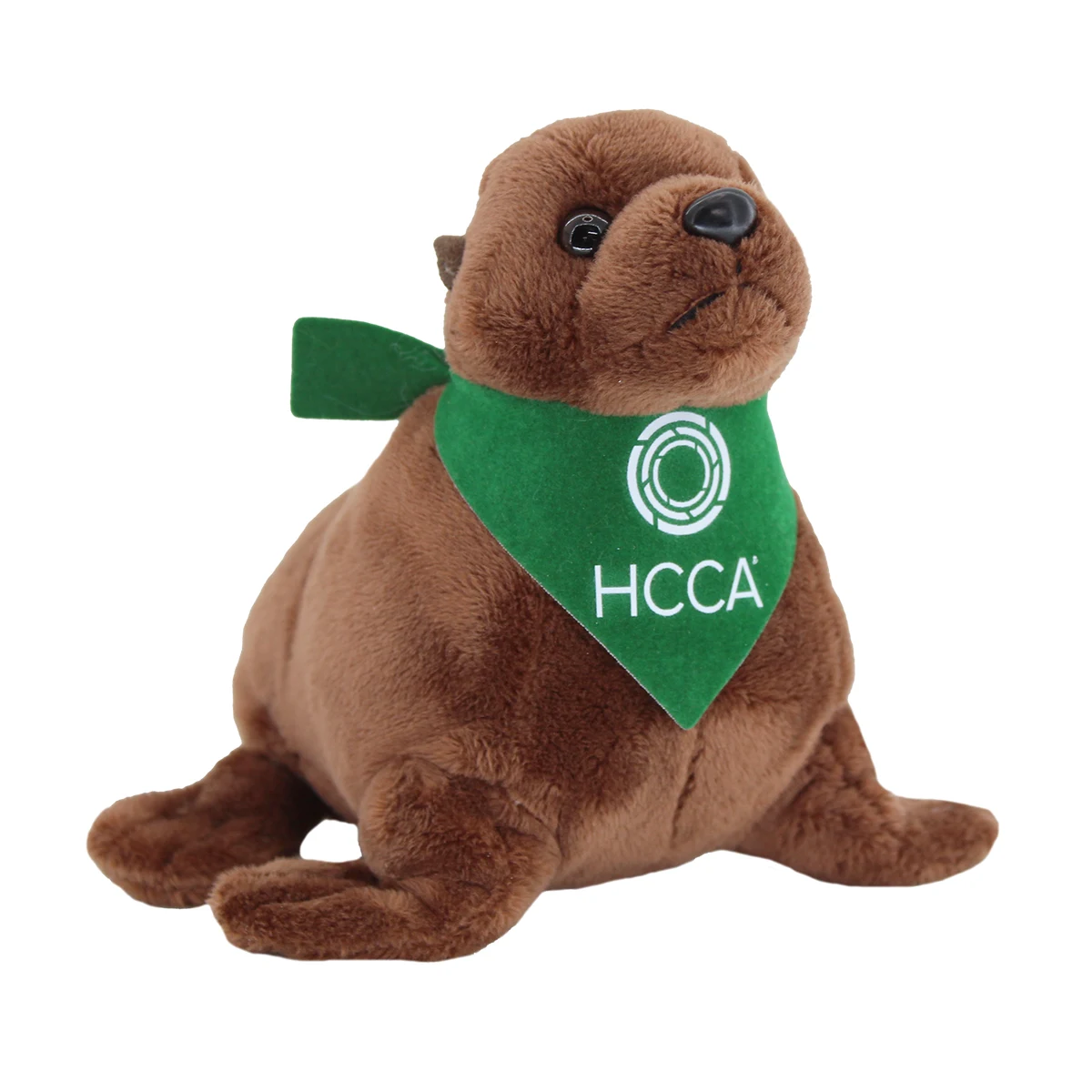 5" Pocketkins Eco Sea Lion with bandana and one color imprint 1