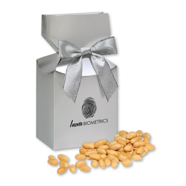 SALE - Virginia Peanuts in Silver Premium Delights Gift Box 1