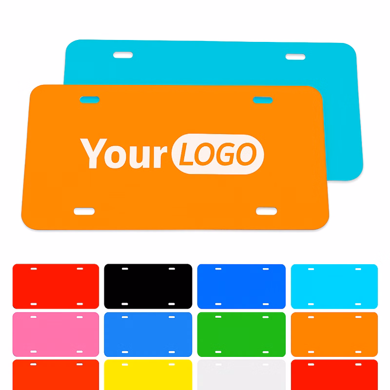 Custom Metal License Plate