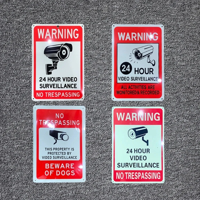 Custom Aluminum Warning Signs 1