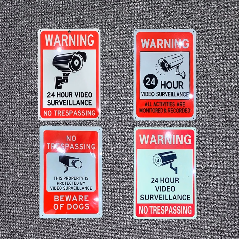 Custom Aluminum Warning Signs