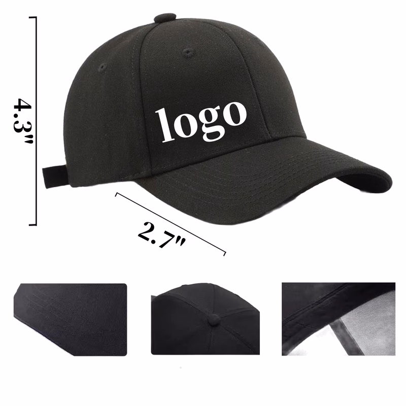 Cotton custom trendy baseball cap