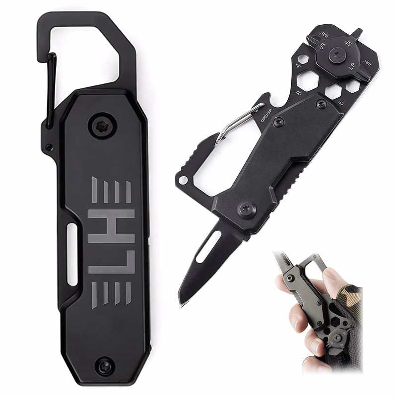 8 IN 1 VERSATILE SURVIVAL TOOL