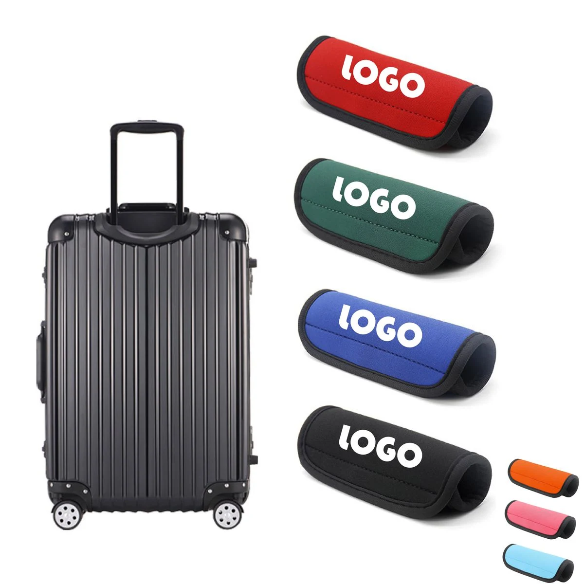 Neoprene Luggage Handle Wrap 1