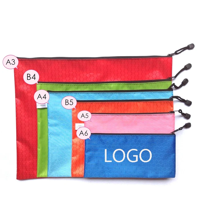 A4 Waterproof Zipper Document Pouch 1