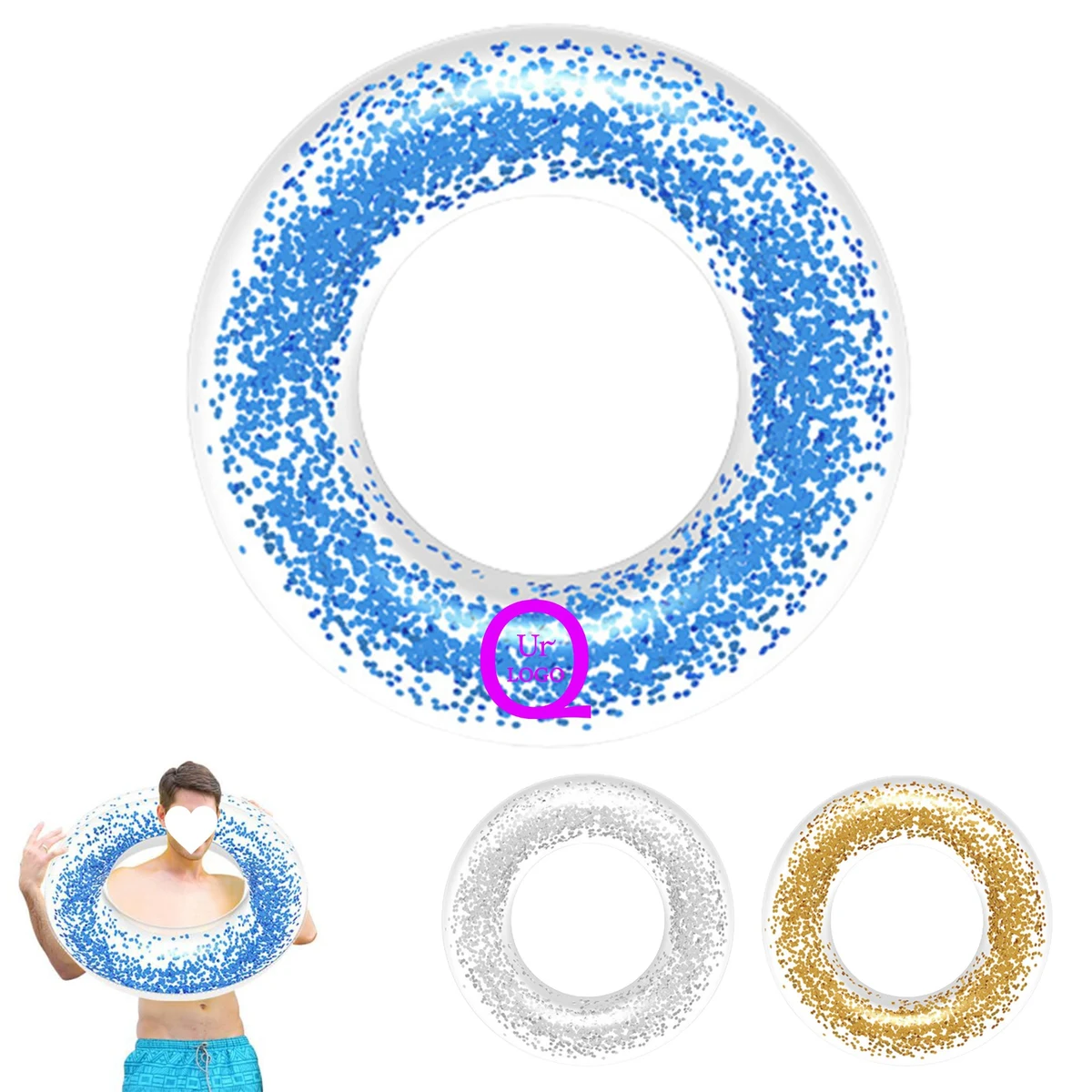 35Inches Inflatable Swimming Ring 1