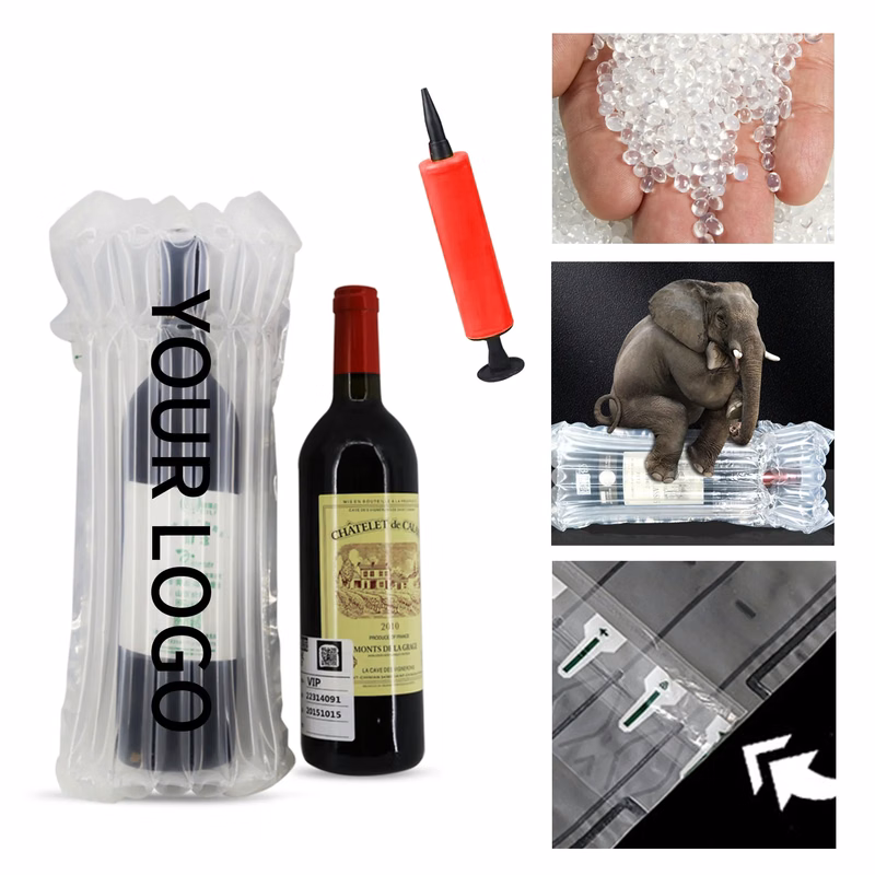 Inflatable Bottle Protector 16.54x9.45 Inch with Pump