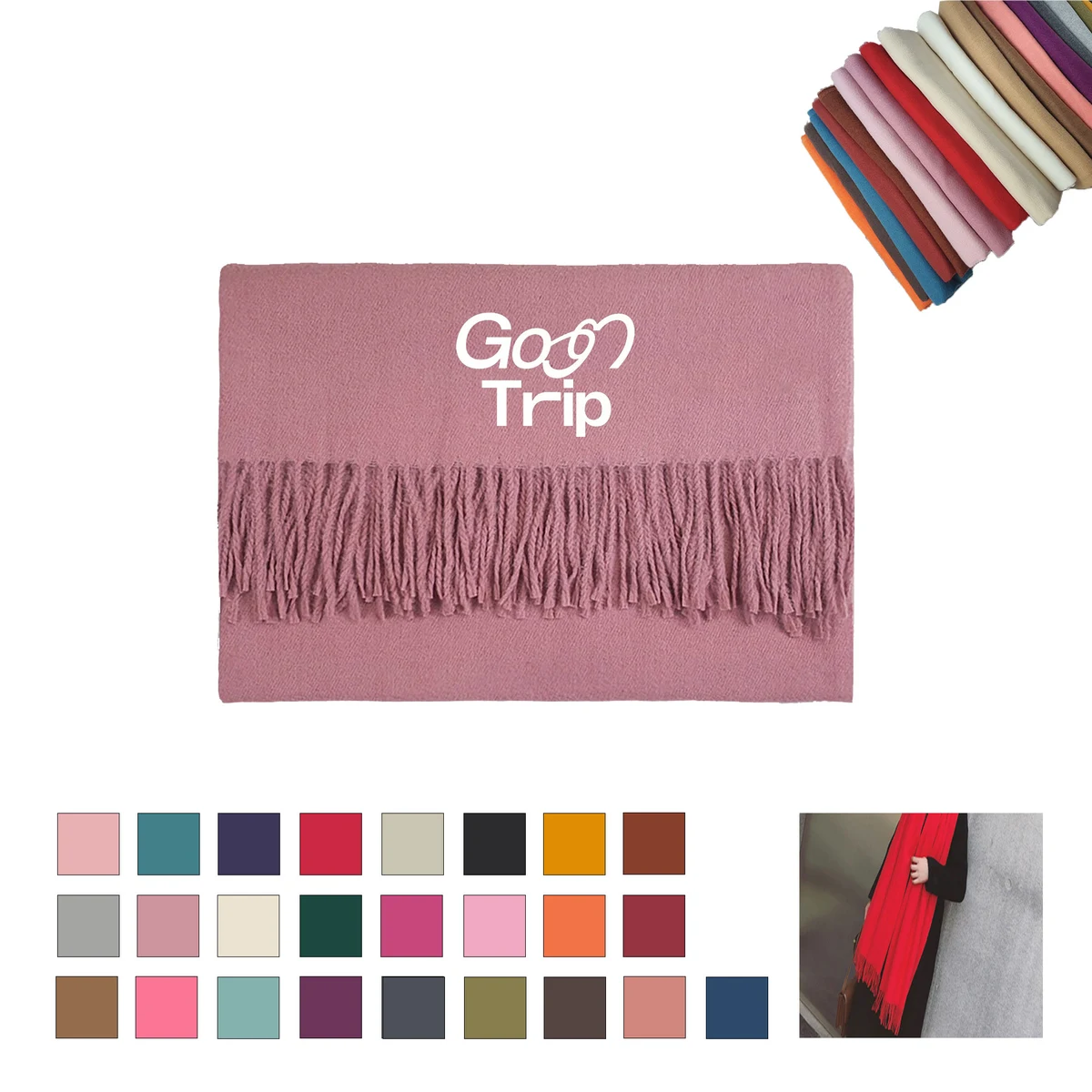 Thick Imitation Cashmere Shawl 1
