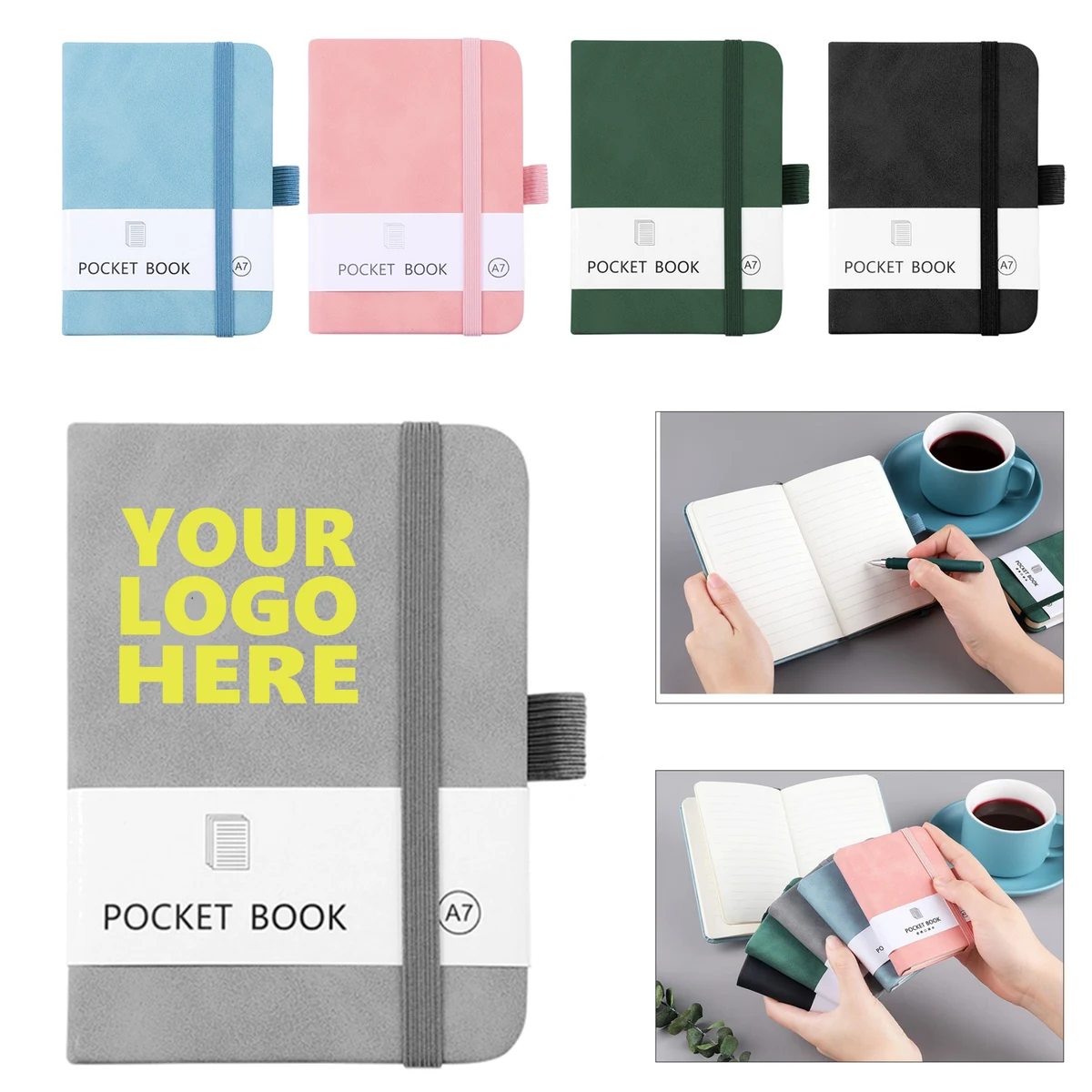 Pocket-Sized A7 Leather Notebook 1
