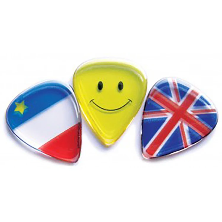 Guitar Pick / Plectrum, Standard Size Pick with Single Dome thickness 1